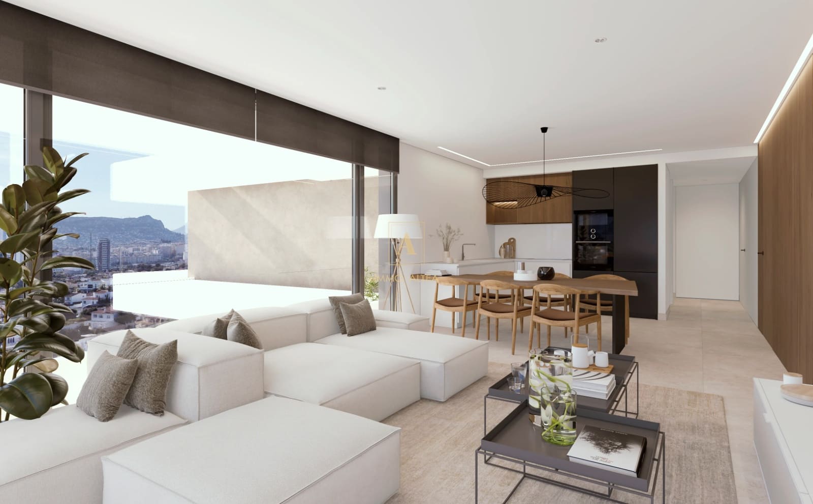 3 quarto Apartamento para venda em Calpe / Calp com piscina garagem - 1 672 000 € (Ref: 9230546)