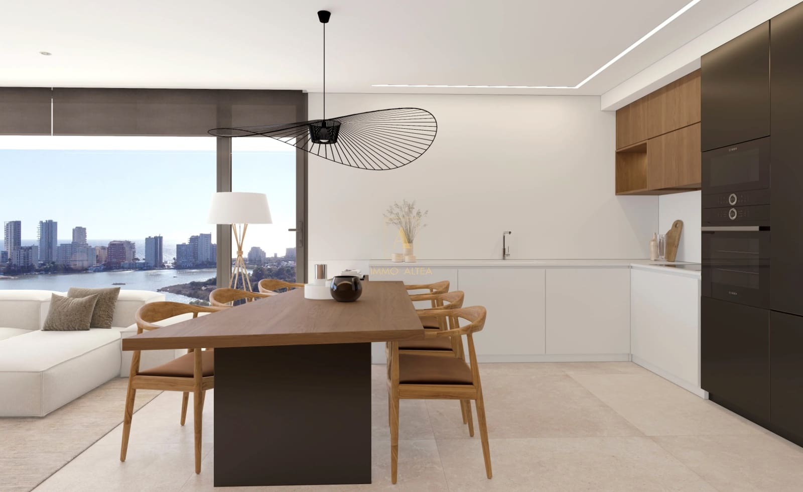 3 quarto Apartamento para venda em Calpe / Calp com piscina garagem - 1 672 000 € (Ref: 9230546)