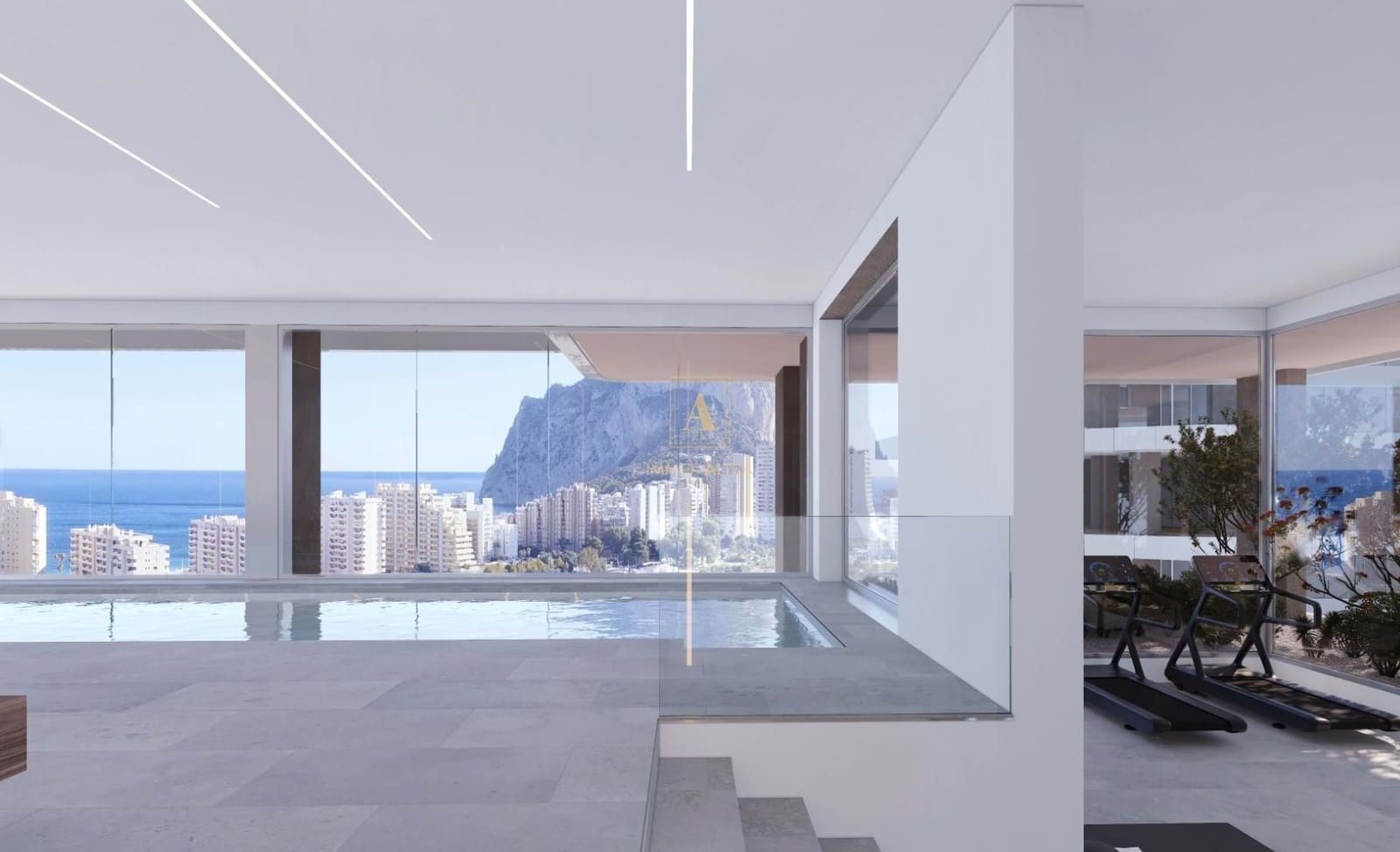 3 quarto Apartamento para venda em Calpe / Calp com piscina garagem - 1 672 000 € (Ref: 9230546)