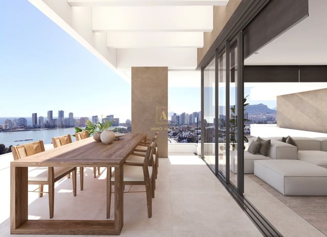 3 quarto Apartamento para venda em Calpe / Calp com piscina garagem - 1 672 000 € (Ref: 9230546)