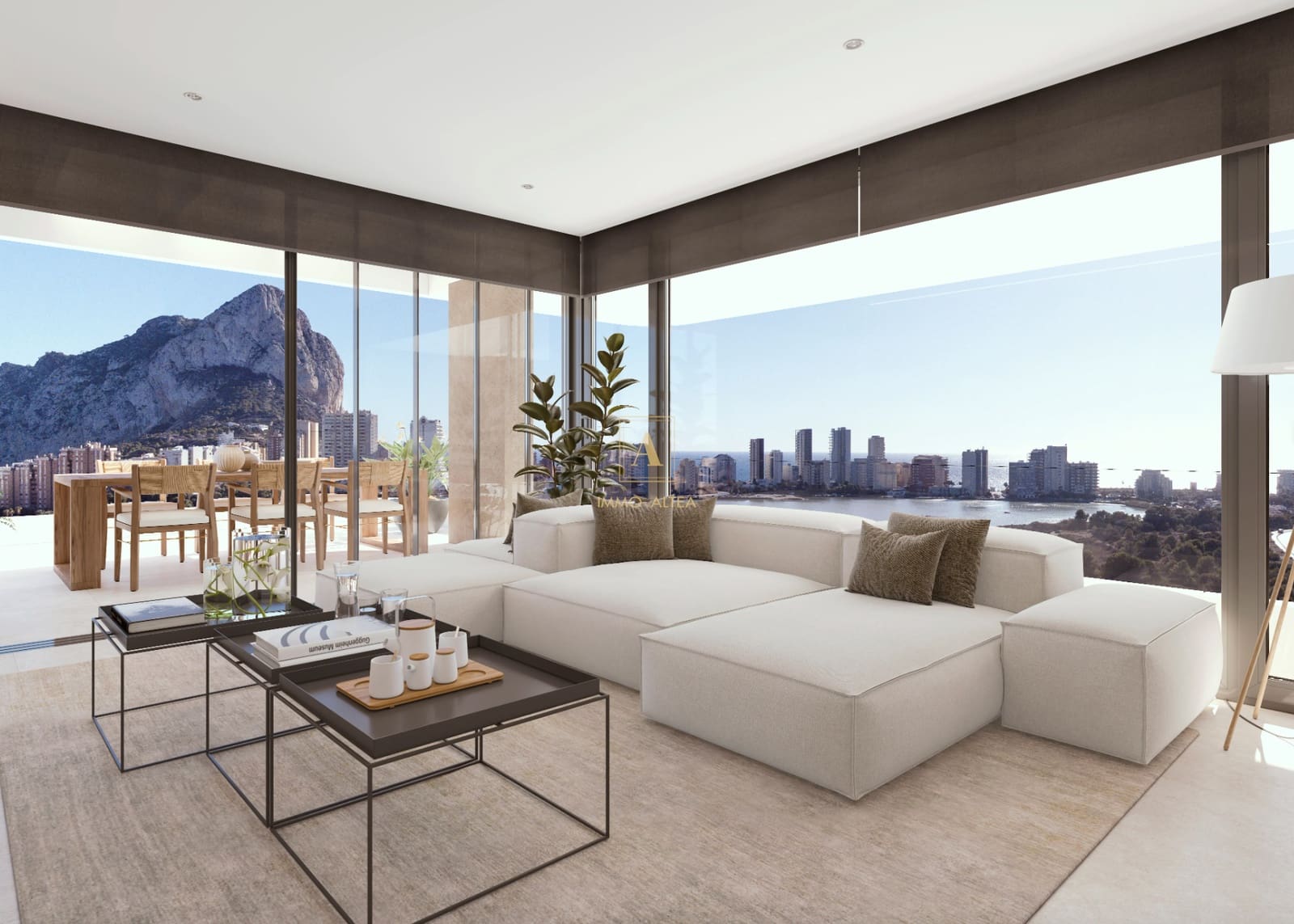 3 quarto Apartamento para venda em Calpe / Calp com piscina garagem - 1 672 000 € (Ref: 9230546)