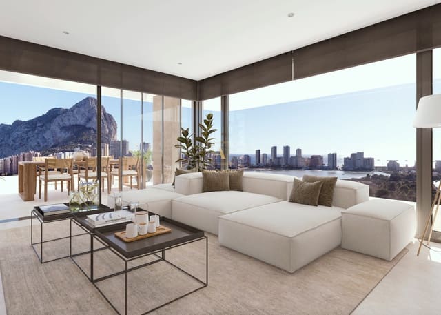 3 quarto Apartamento para venda em Calpe / Calp com piscina garagem - 1 672 000 € (Ref: 9230546)