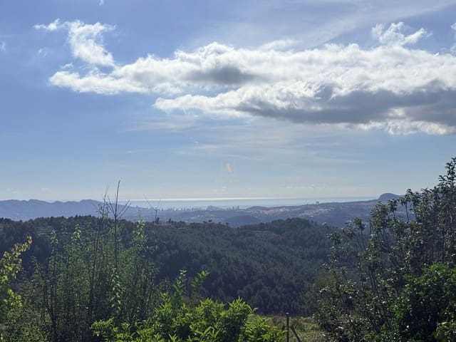 4 chambre Finca/Maison de Campagne à vendre à Tárbena avec garage - 310 000 € (Ref: 9369119)