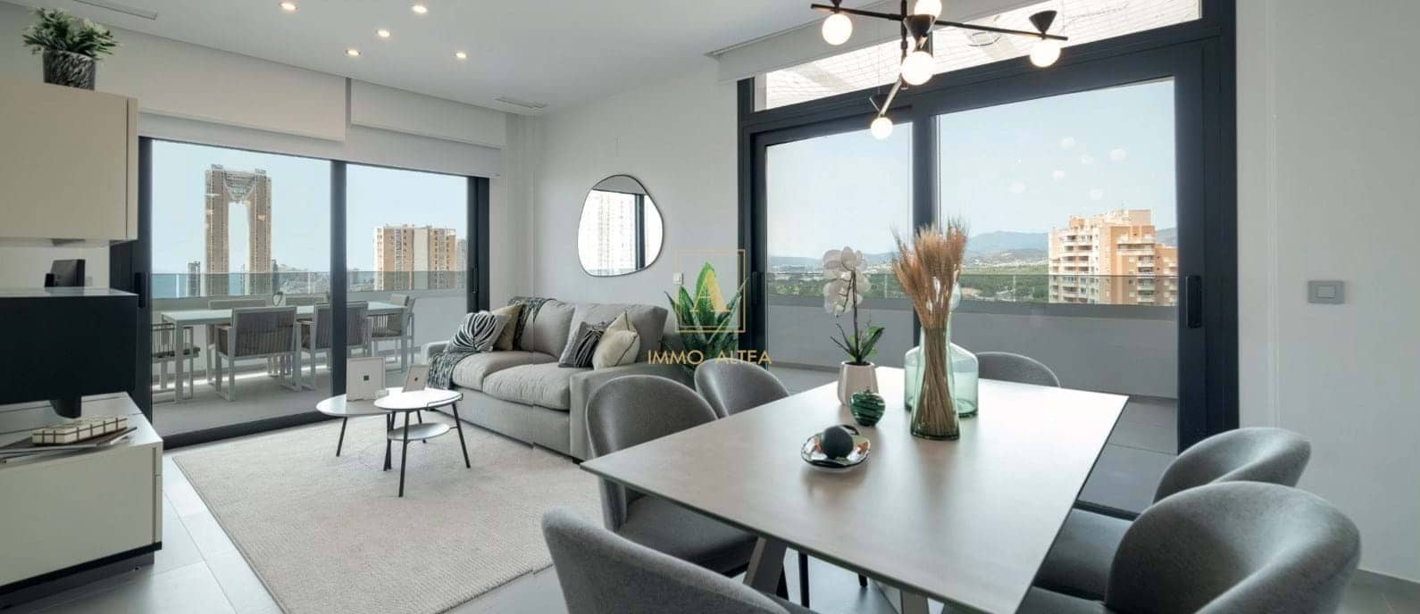 3 quarto Penthouse para venda em Benidorm com piscina garagem - 800 000 € (Ref: 9455676)