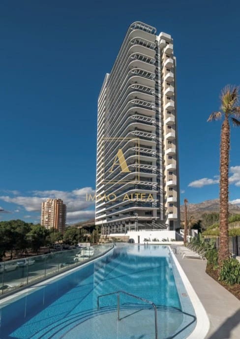 2 quarto Apartamento para venda em Benidorm com piscina garagem - 497 000 € (Ref: 9455678)