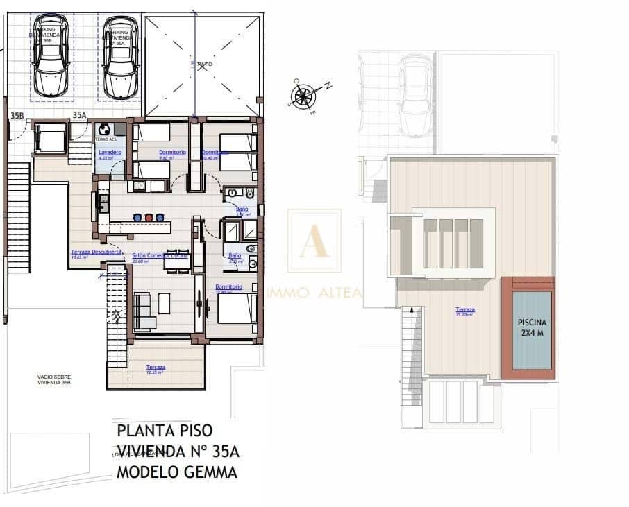 3 chambre Villa/Maison à vendre à San Miguel de Salinas avec piscine - 415 000 € (Ref: 9566932)