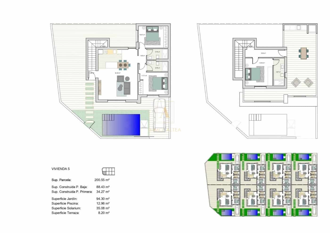 3 quarto Moradia para venda em Roldan com piscina - 404 900 € (Ref: 9566957)