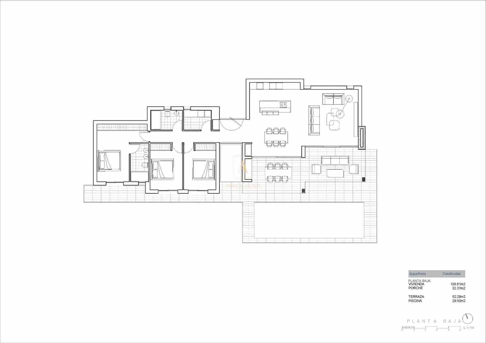 3 bedroom Villa for sale in Calpe / Calp with pool - € 1,190,000 (Ref: 9566976)