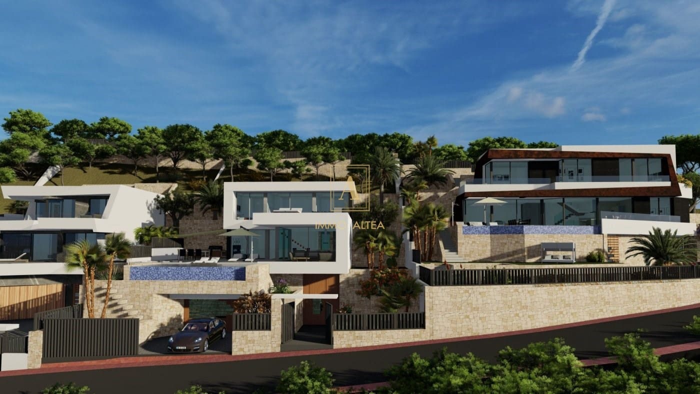 4 makuuhuone Huvila myytävänä paikassa Calpe / Calp mukana uima-altaan - 1 690 000 € (Ref: 9566980)