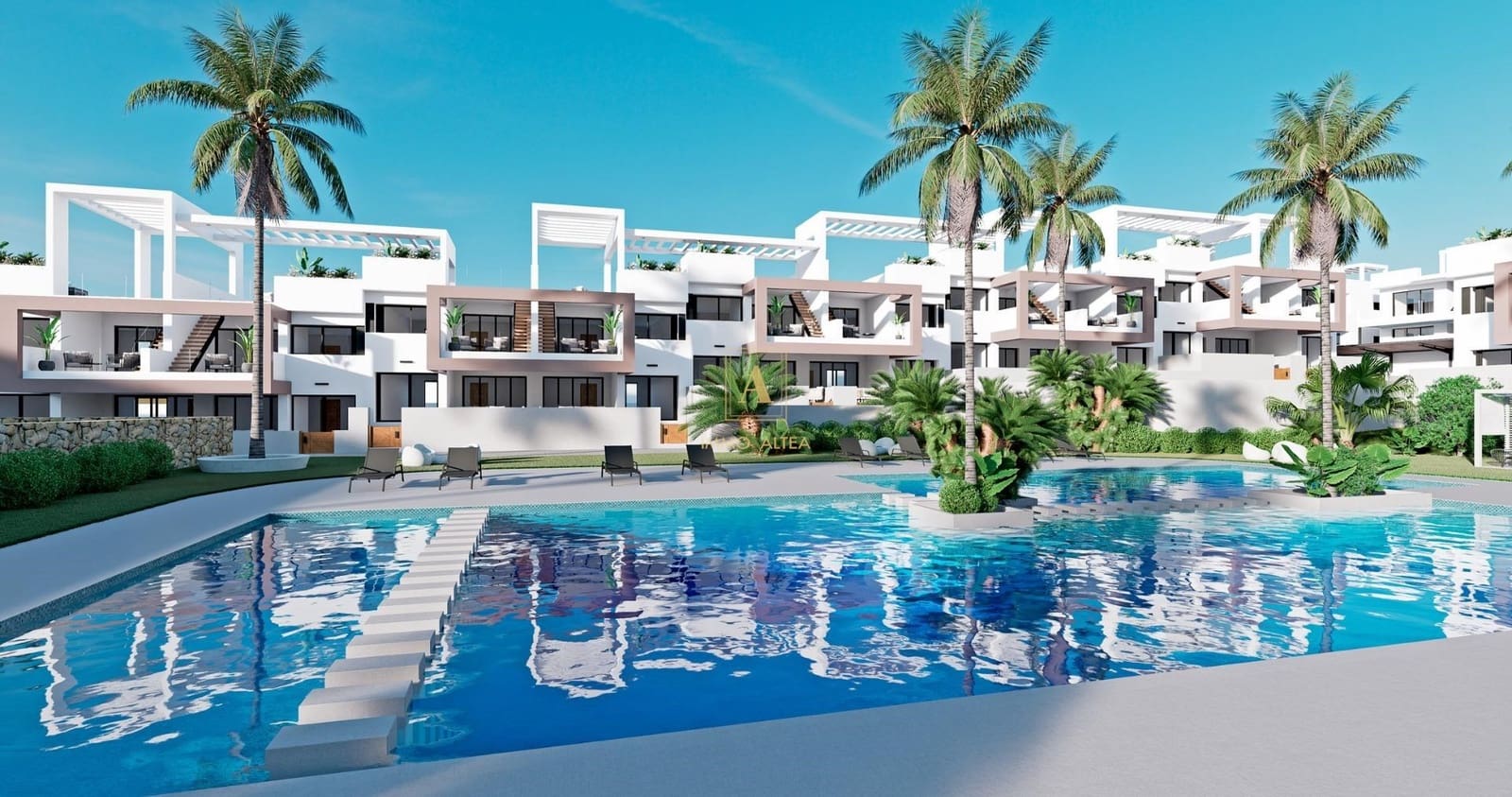 3 chambre Villa/Maison à vendre à Finestrat avec piscine - 399 900 € (Ref: 9567001)