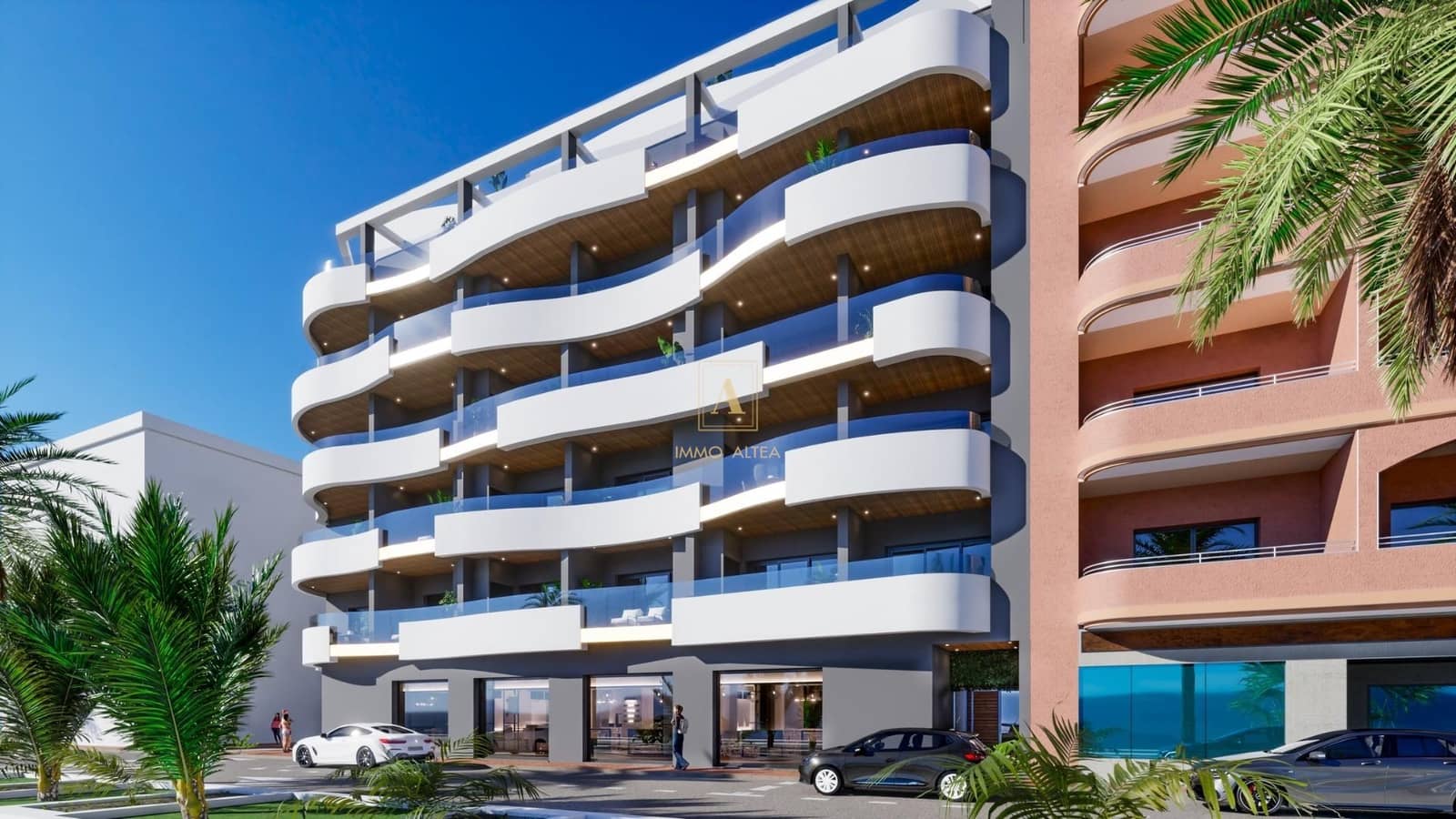 2 makuuhuone Kattohuoneisto myytävänä paikassa Torrevieja mukana uima-altaan - 469 000 € (Ref: 9567080)