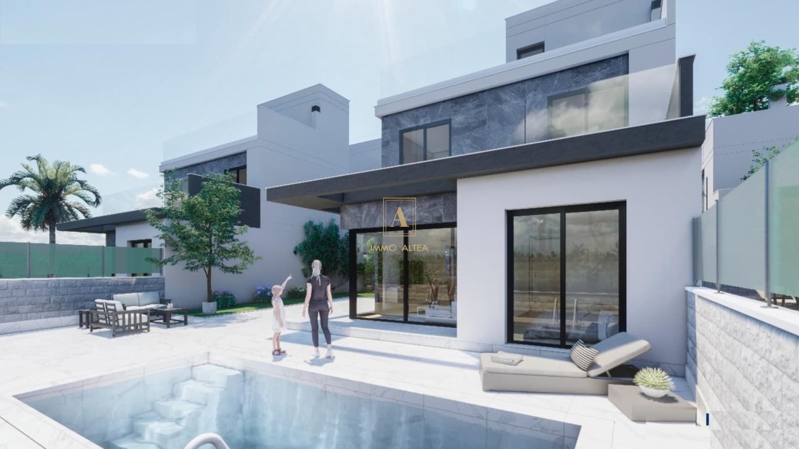 3 Zimmer Villa zu verkaufen in Pilar de la Horadada mit Pool - 725.000 € (Ref: 9567081)