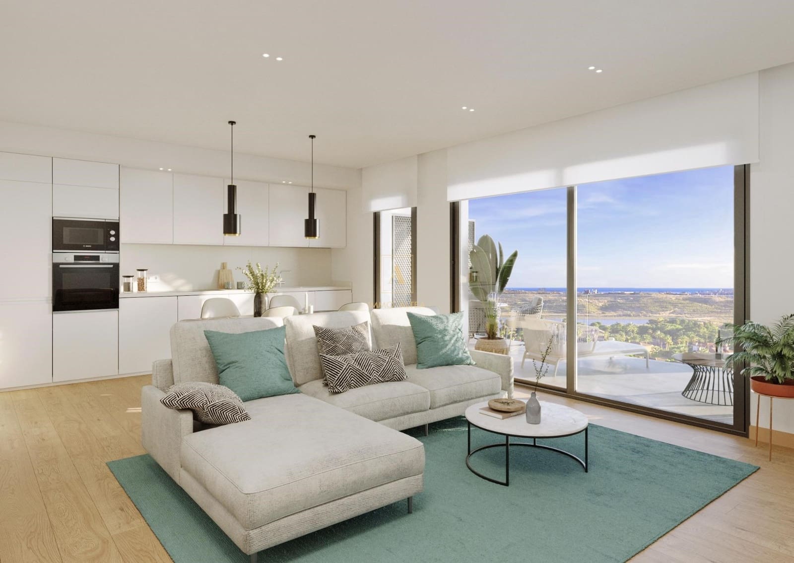 3 Zimmer Apartment zu verkaufen in Muchamiel / Mutxamel mit Pool - 310.500 € (Ref: 9567105)