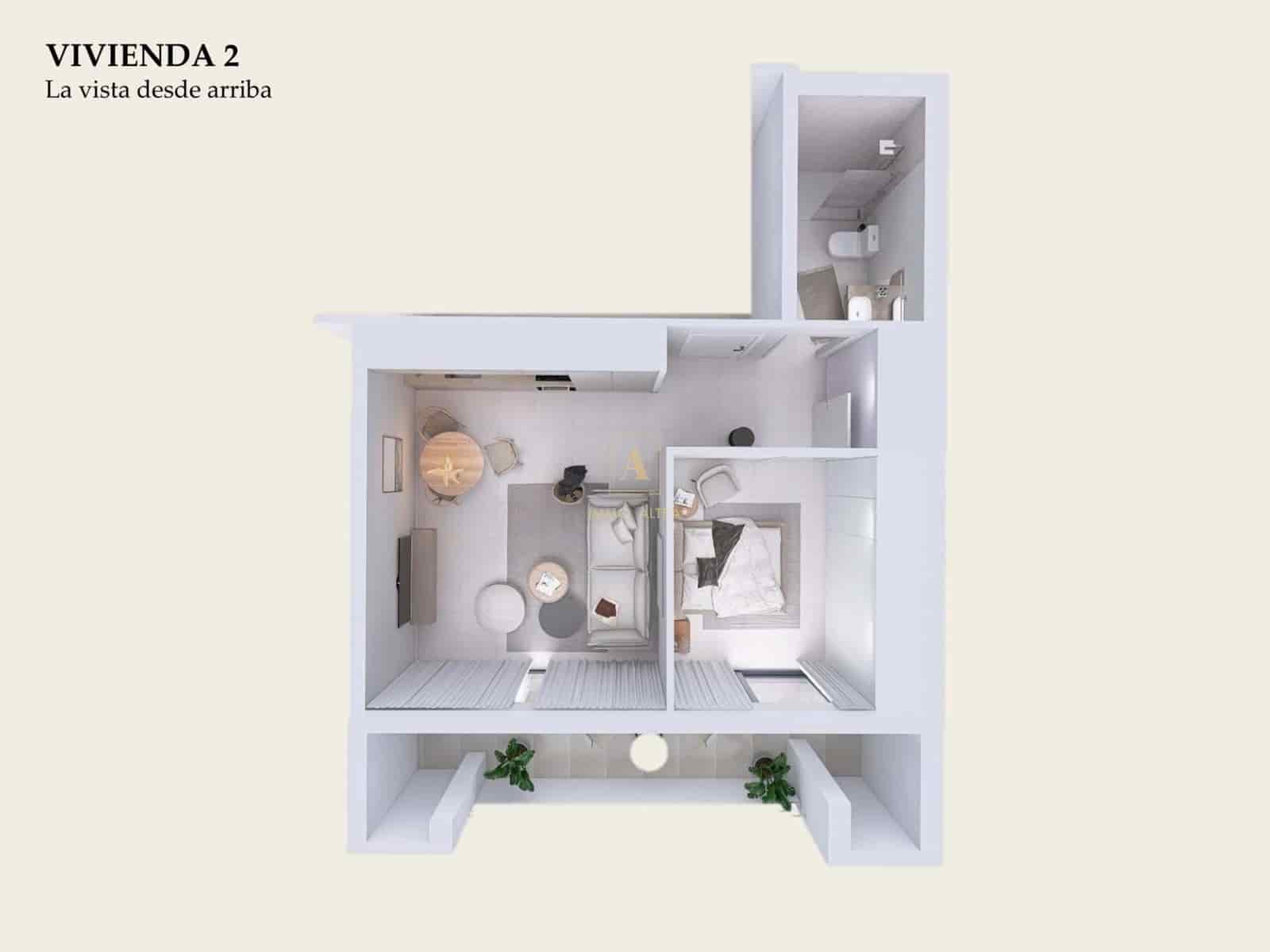 Apartamento de 1 habitación en Torrevieja en venta - 195.000 € (Ref: 9567108)