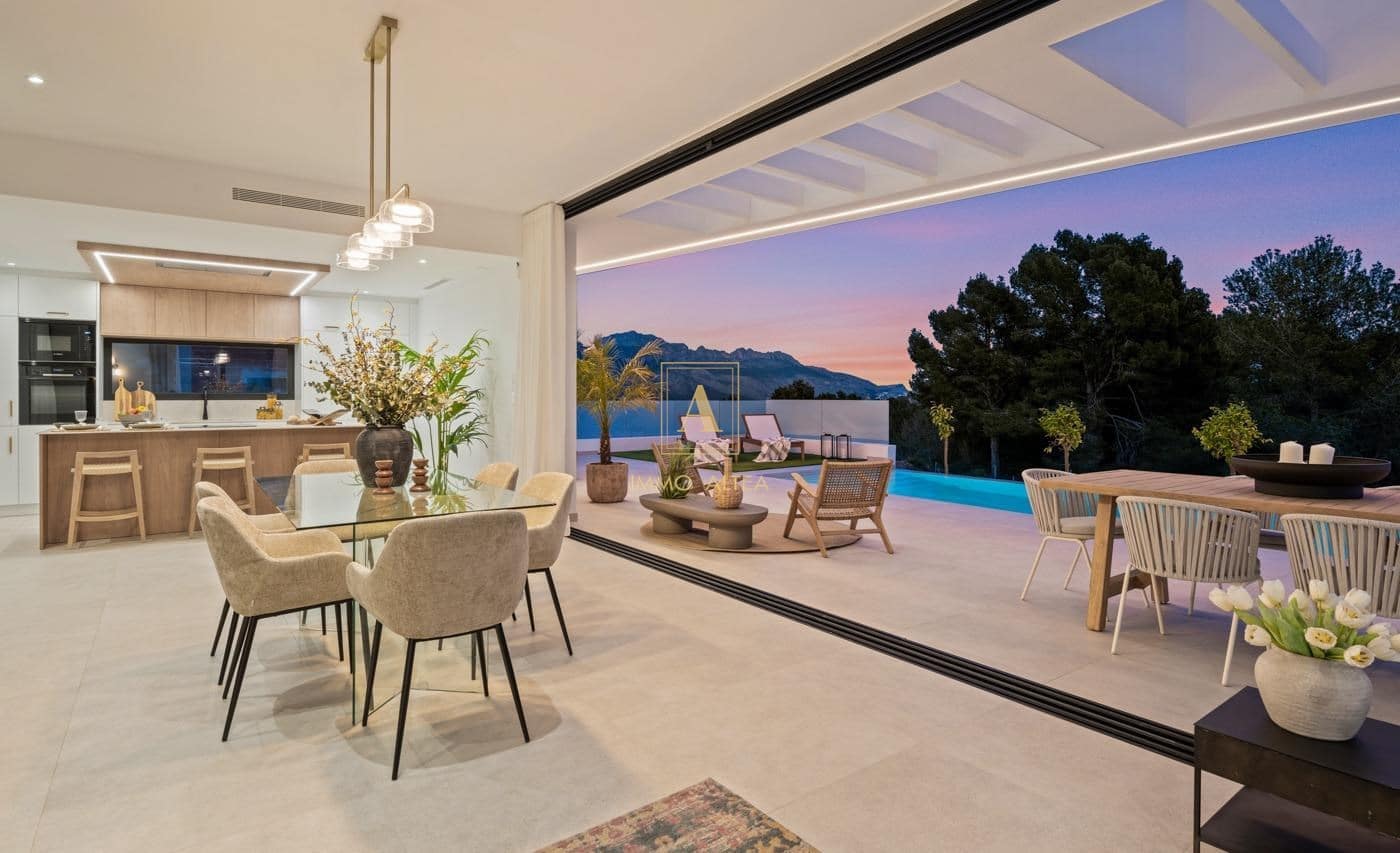 3 Zimmer Villa zu verkaufen in Polop mit Pool - 860.000 € (Ref: 9567138)