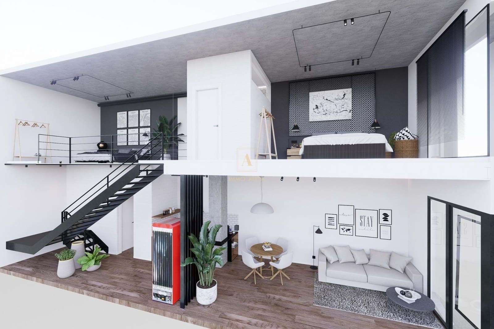 1 makuuhuone Huoneisto myytävänä paikassa Alicante kaupunki mukana uima-altaan - 249 900 € (Ref: 9567150)