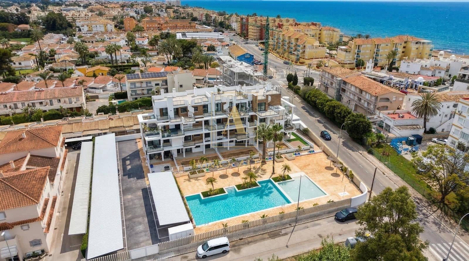 3 sypialnia Penthouse na sprzedaż w Denia z basenem garażem - 499 000 € (Ref: 9567239)