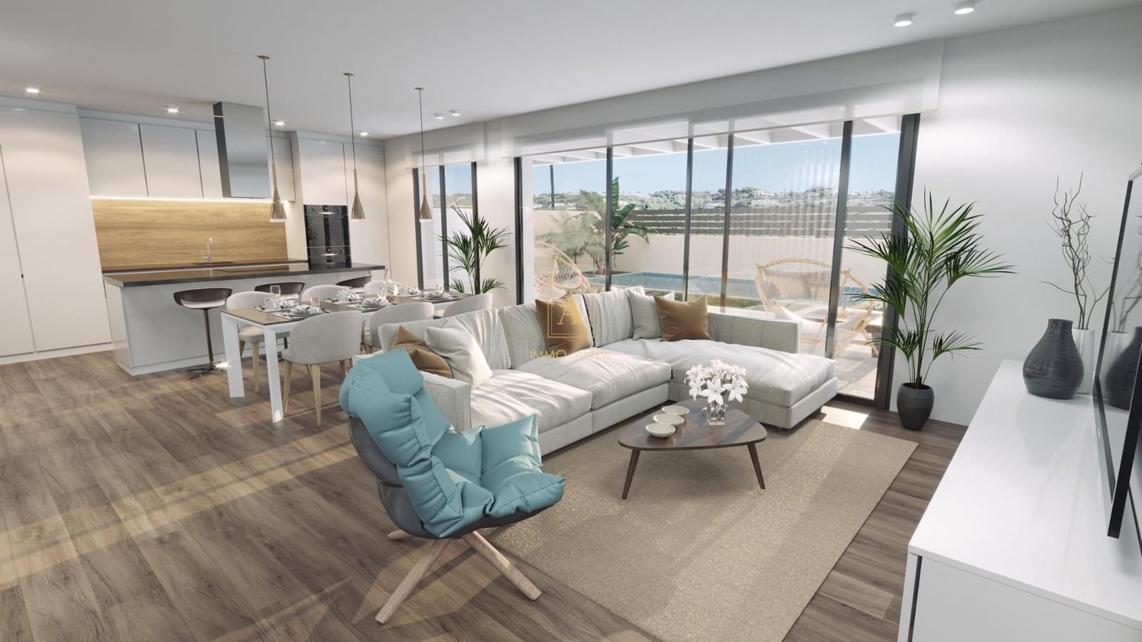 3 chambre Villa/Maison à vendre à Finestrat avec piscine - 630 000 € (Ref: 9567258)