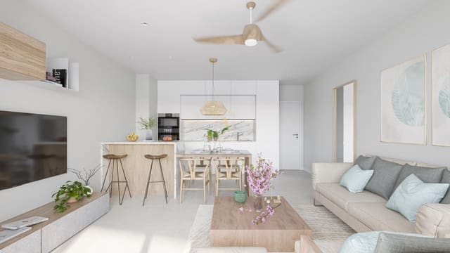 1 quarto Apartamento para venda em Lo Pagan, San Pedro del Pinatar com piscina - 240 000 € (Ref: 9567278)