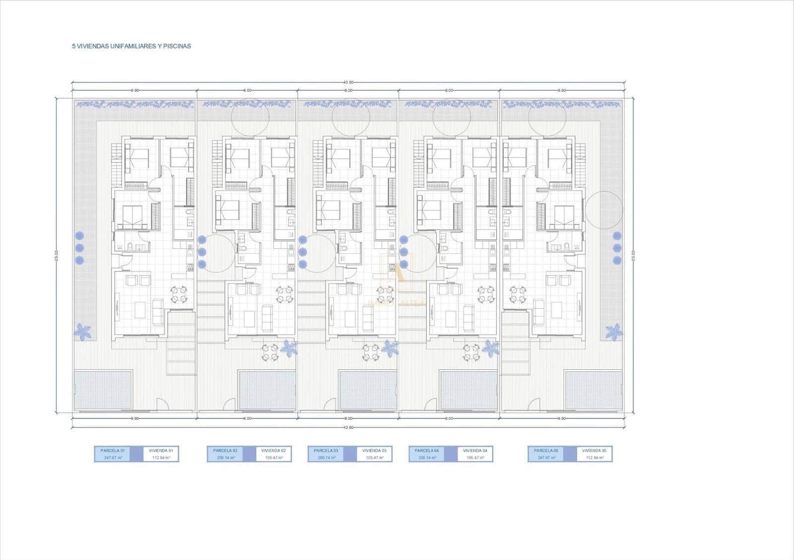 3 quarto Moradia para venda em Los Alcazares com piscina - 407 000 € (Ref: 9567357)