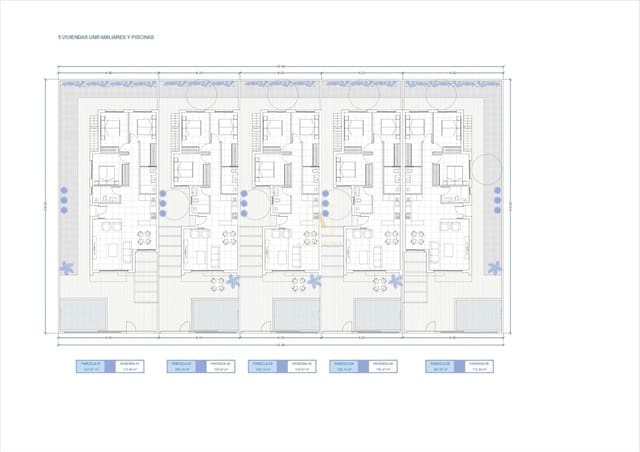 3 quarto Moradia para venda em Los Alcázares com piscina - 407 000 € (Ref: 9567357)