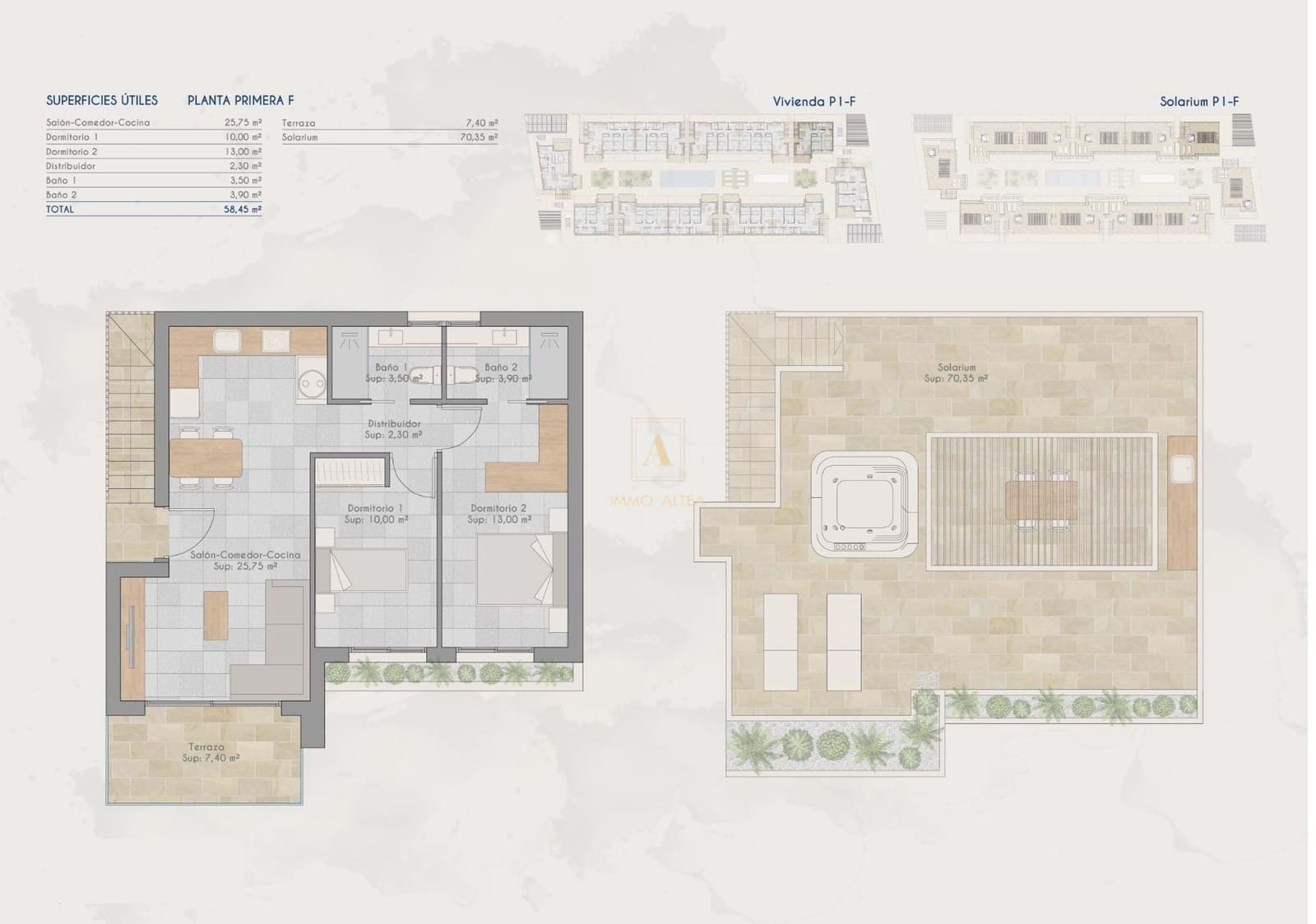 2 camera da letto Villa in vendita in Torre-Pacheco con piscina - 220.000 € (Rif: 9567360)