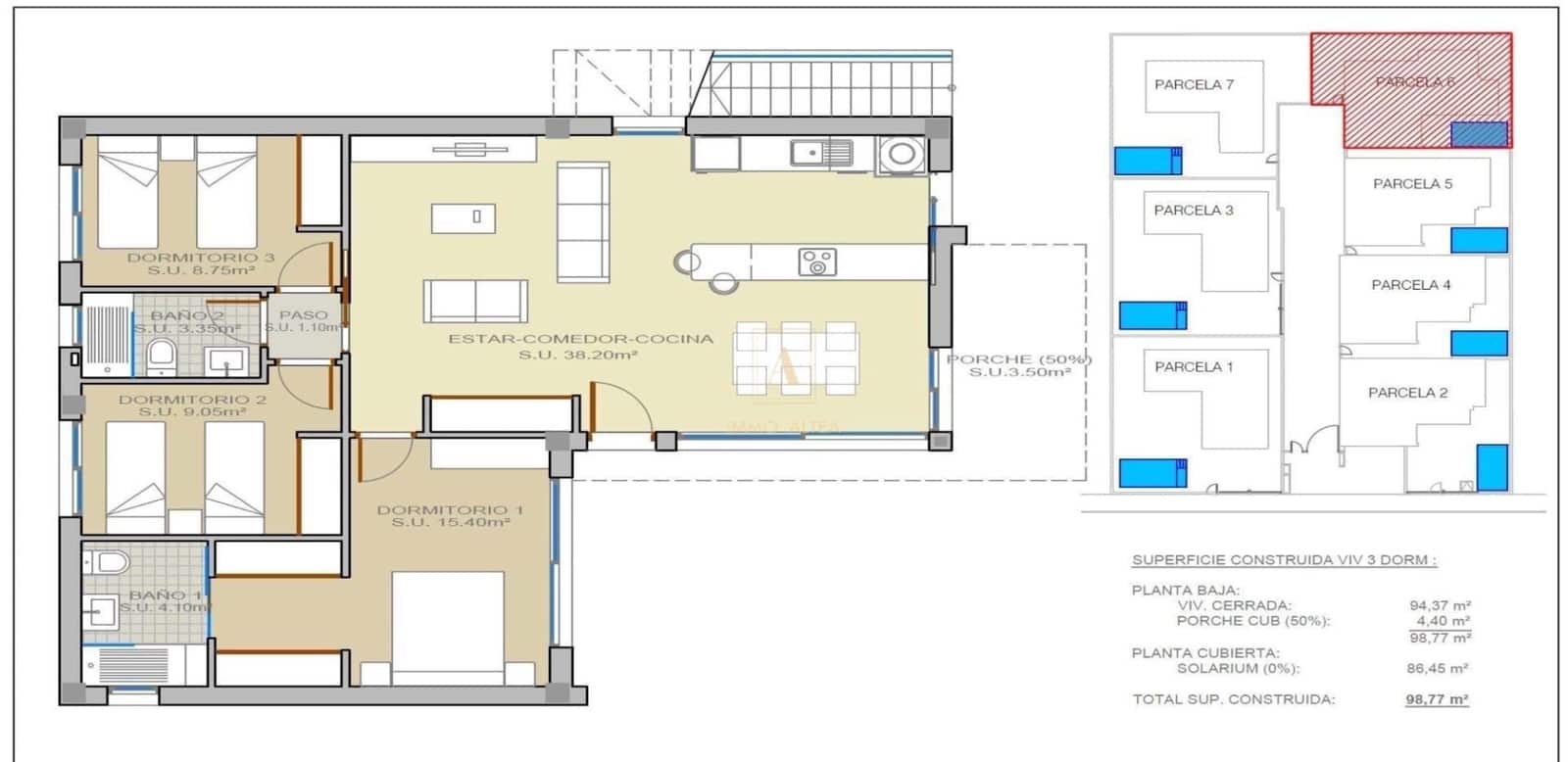 3 chambre Villa/Maison à vendre à Rojales avec piscine - 529 000 € (Ref: 9567451)
