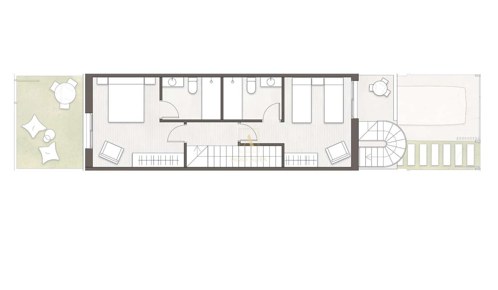 2 Zimmer Haus zu verkaufen in Pilar de la Horadada mit Pool - 299.900 € (Ref: 9567485)