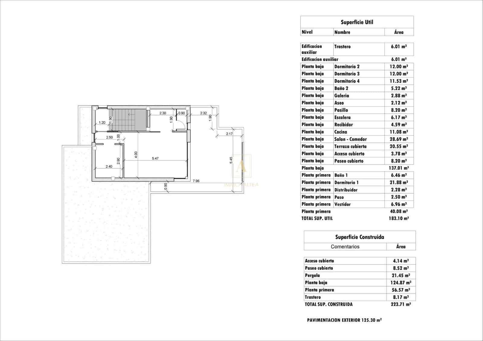 4 soveværelse Villa til salg i Aspe med swimmingpool - € 558.000 (Ref: 9567533)