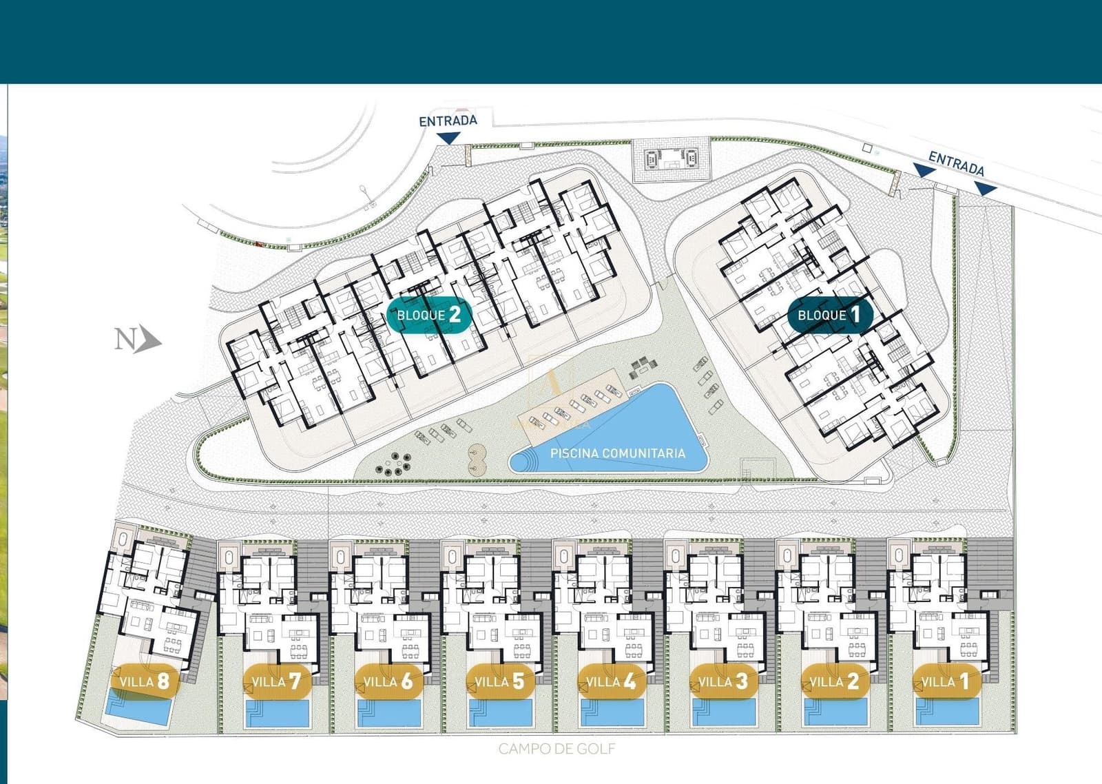 2 quarto Penthouse para venda em Los Alcazares com piscina - 369 000 € (Ref: 9567543)