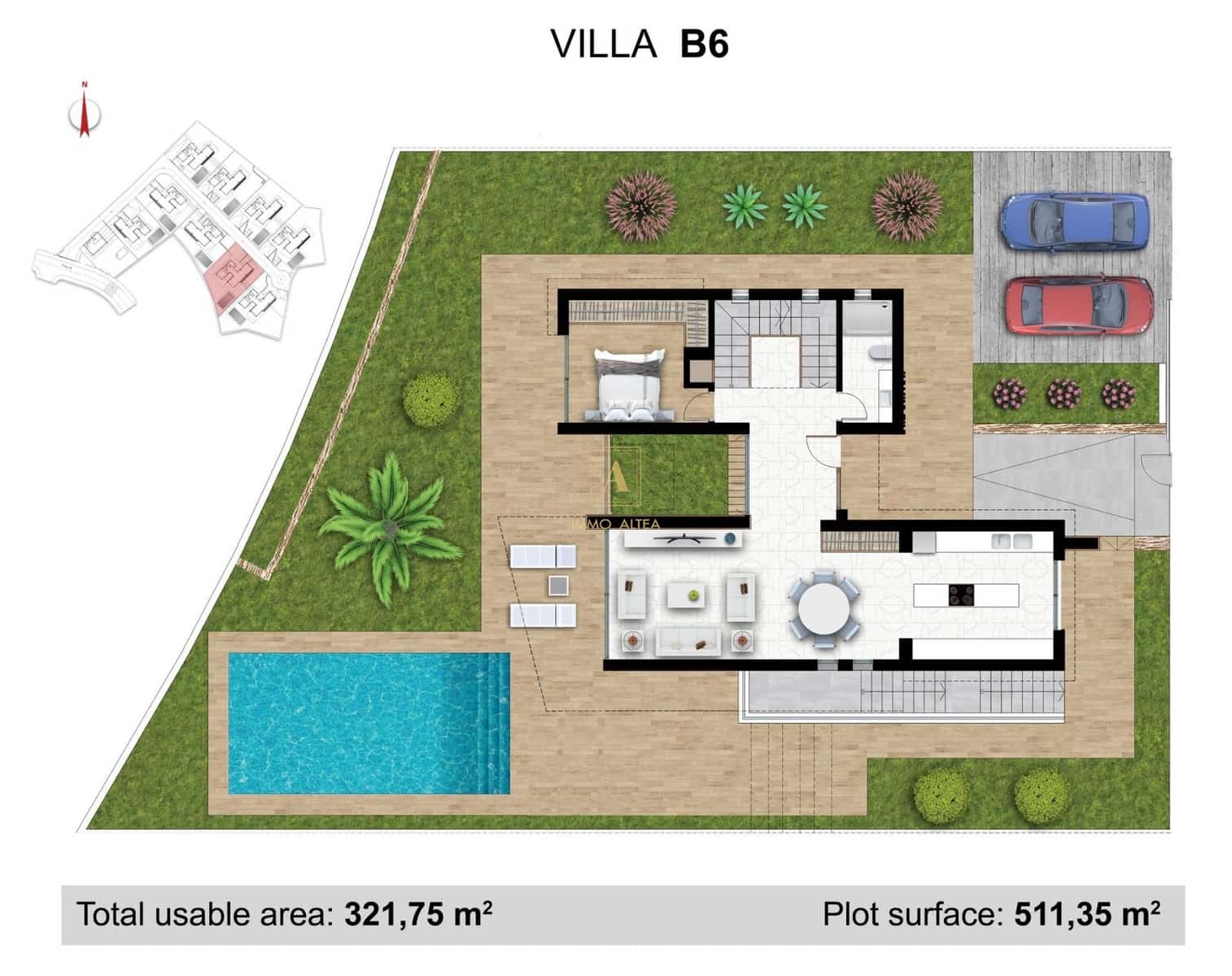 4 Zimmer Villa zu verkaufen in La Nucia mit Pool - 1.095.000 € (Ref: 9567559)