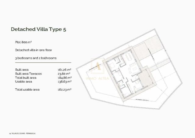 3 makuuhuone Huvila myytävänä paikassa Penàguila - 429 000 € (Ref: 9567601)