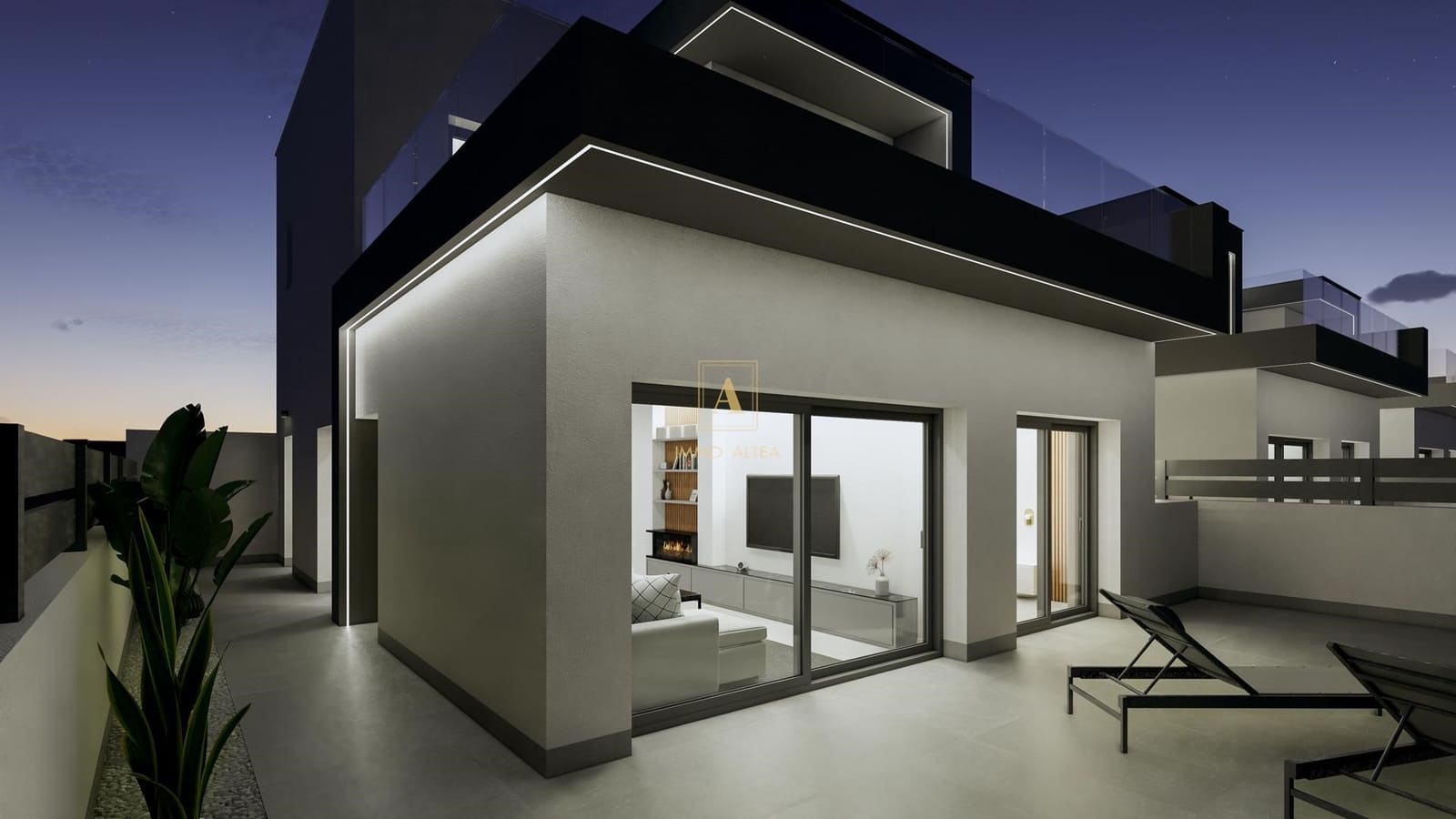 3 makuuhuone Huvila myytävänä paikassa Benijofar mukana uima-altaan - 515 000 € (Ref: 9567626)