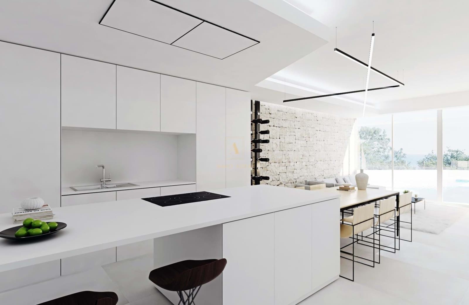 4 makuuhuone Huvila myytävänä paikassa Calpe / Calp mukana uima-altaan - 2 200 000 € (Ref: 9567638)