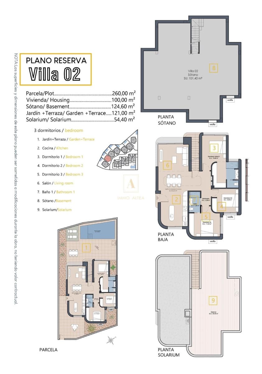 3 chambre Villa/Maison à vendre à Los Alcazares avec piscine - 589 900 € (Ref: 9567682)