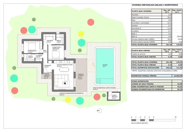 2 camera da letto Villa in vendita in Alicante città con piscina - 345.000 € (Rif: 9567690)
