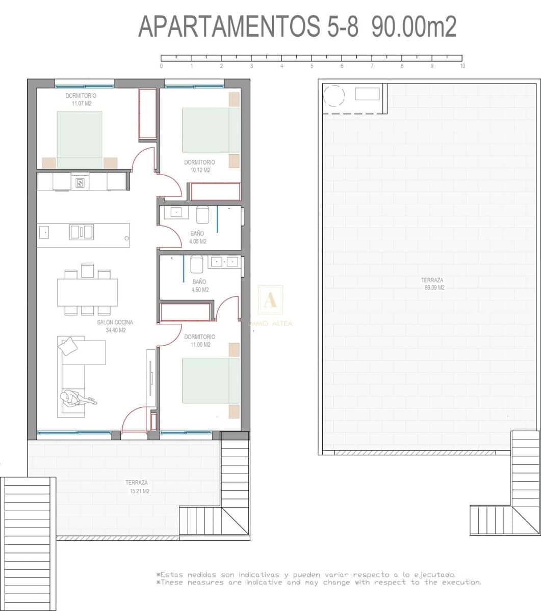 3 Zimmer Villa zu verkaufen in Pilar de la Horadada mit Pool - 369.900 € (Ref: 9567695)