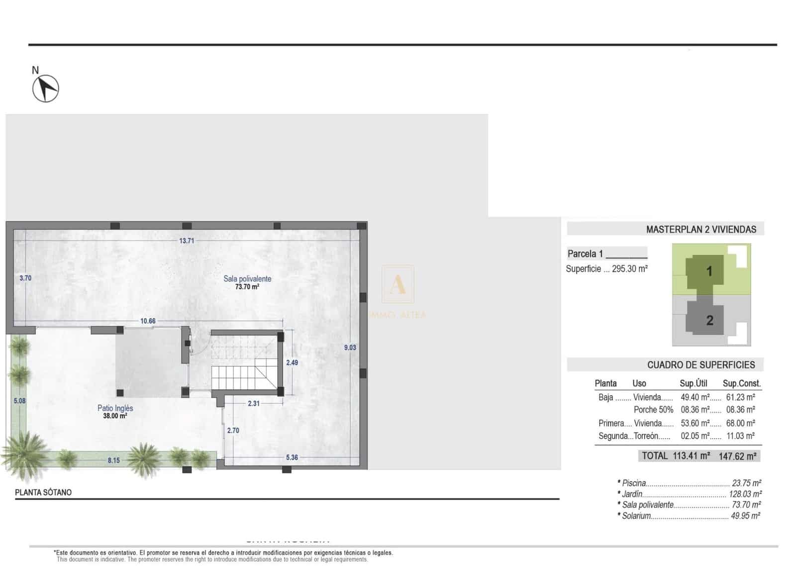 4 chambre Villa/Maison à vendre à Torre-Pacheco avec piscine - 785 000 € (Ref: 9567712)