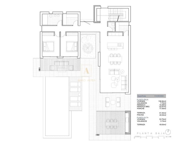 3 Zimmer Villa zu verkaufen in Alicante / Alacant Stadt mit Pool - 1.450.000 € (Ref: 9567726)