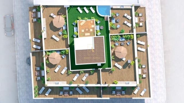 2 bedroom Penthouse for sale in Torrevieja with pool - € 349,000 (Ref: 9567729)