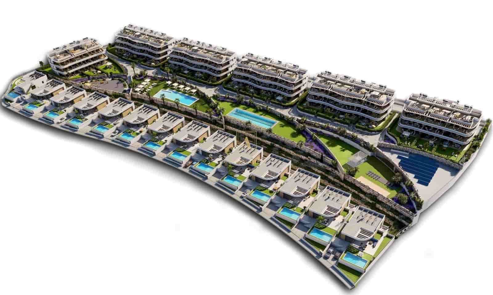 2 bedroom Apartment for sale in Finestrat with pool - € 375,000 (Ref: 9567738)