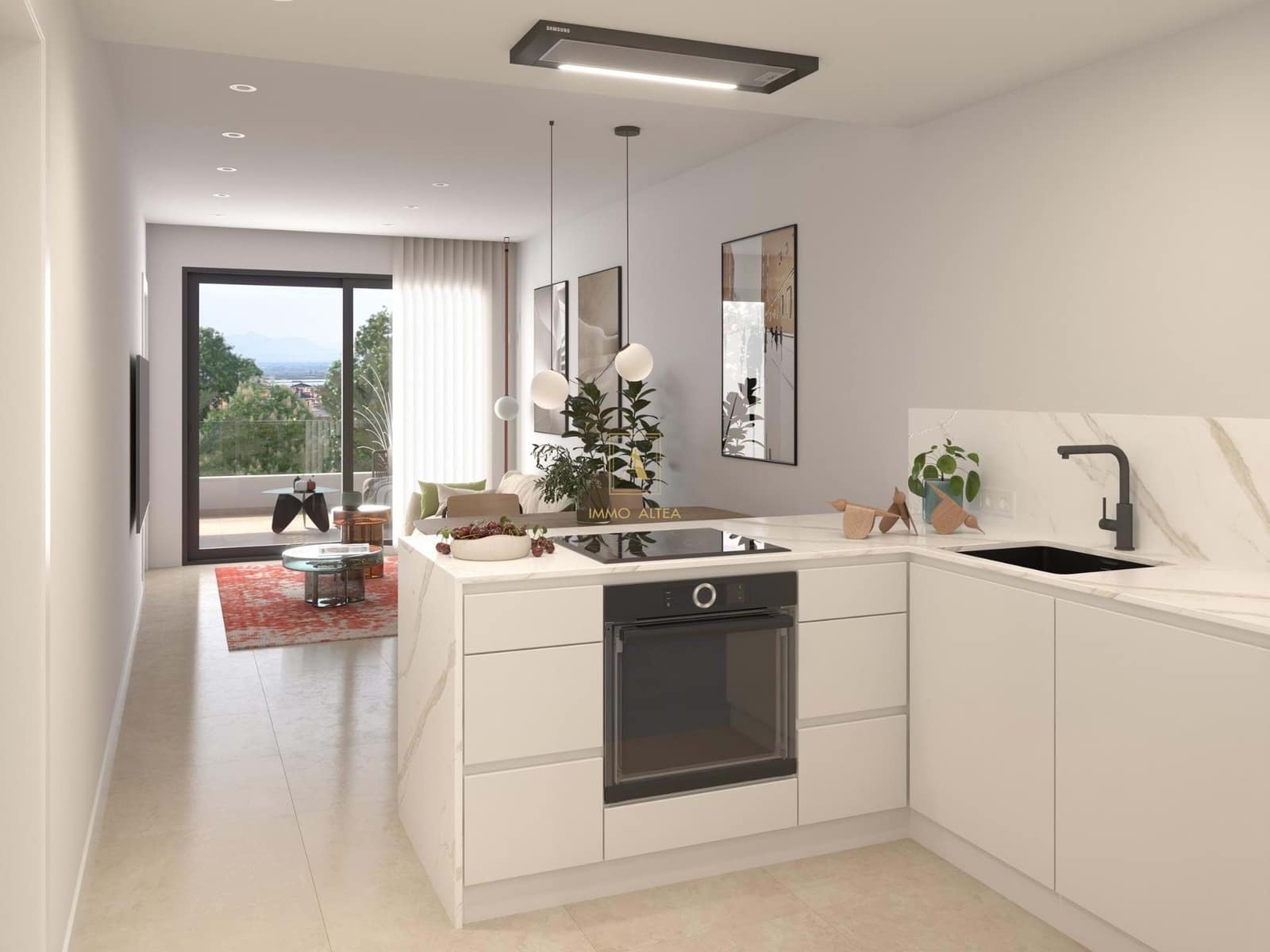 2 bedroom Penthouse for sale in Alicante / Alacant city with pool - € 299,000 (Ref: 9567779)