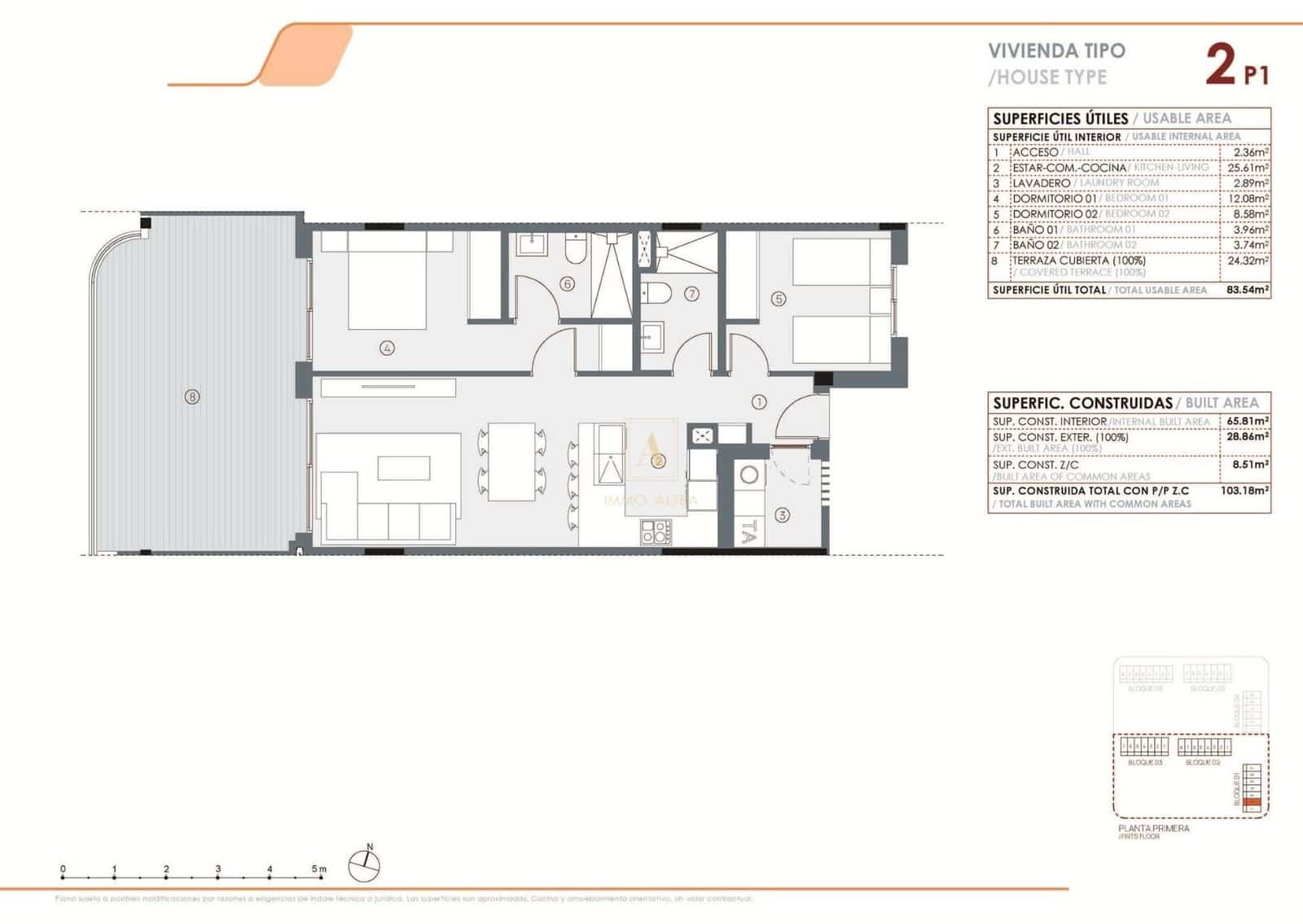 2 slaapkamer Appartement te koop in Torrevieja met zwembad - € 280.000 (Ref: 9567781)
