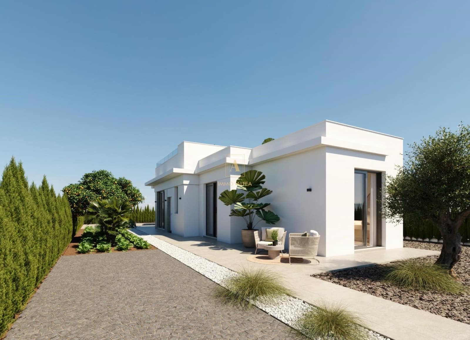 2 Zimmer Villa zu verkaufen in Fuente Alamo de Murcia mit Pool - 279.900 € (Ref: 9567803)