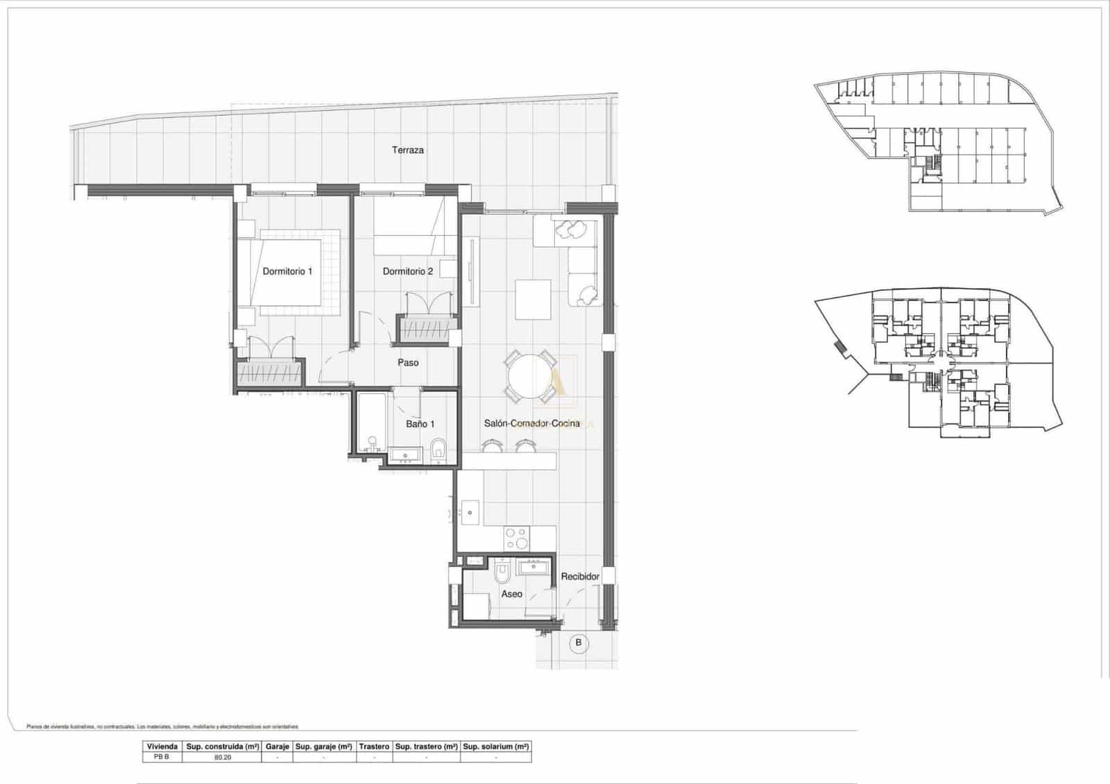 2 camera da letto Appartamento in vendita in Bigastro con piscina - 174.900 € (Rif: 9567819)