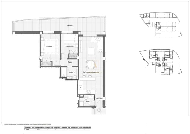2 quarto Apartamento para venda em Bigastro com piscina - 174 900 € (Ref: 9567819)