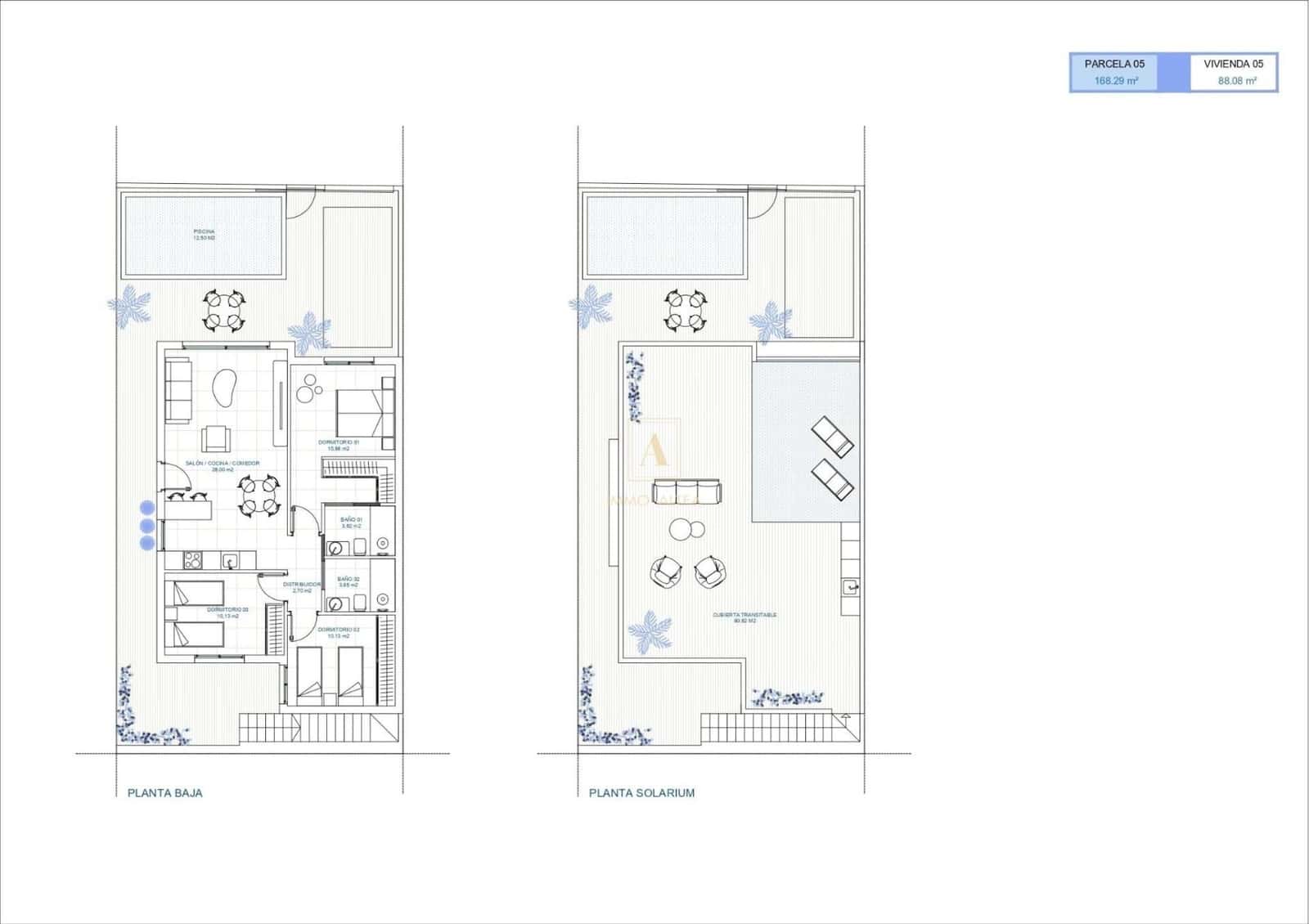 3 chambre Villa/Maison à vendre à Torre-Pacheco avec piscine - 259 900 € (Ref: 9570571)