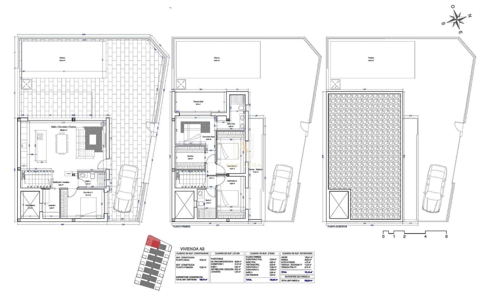 4 makuuhuone Huvila myytävänä paikassa San Pedro del Pinatar mukana uima-altaan - 499 000 € (Ref: 9570572)