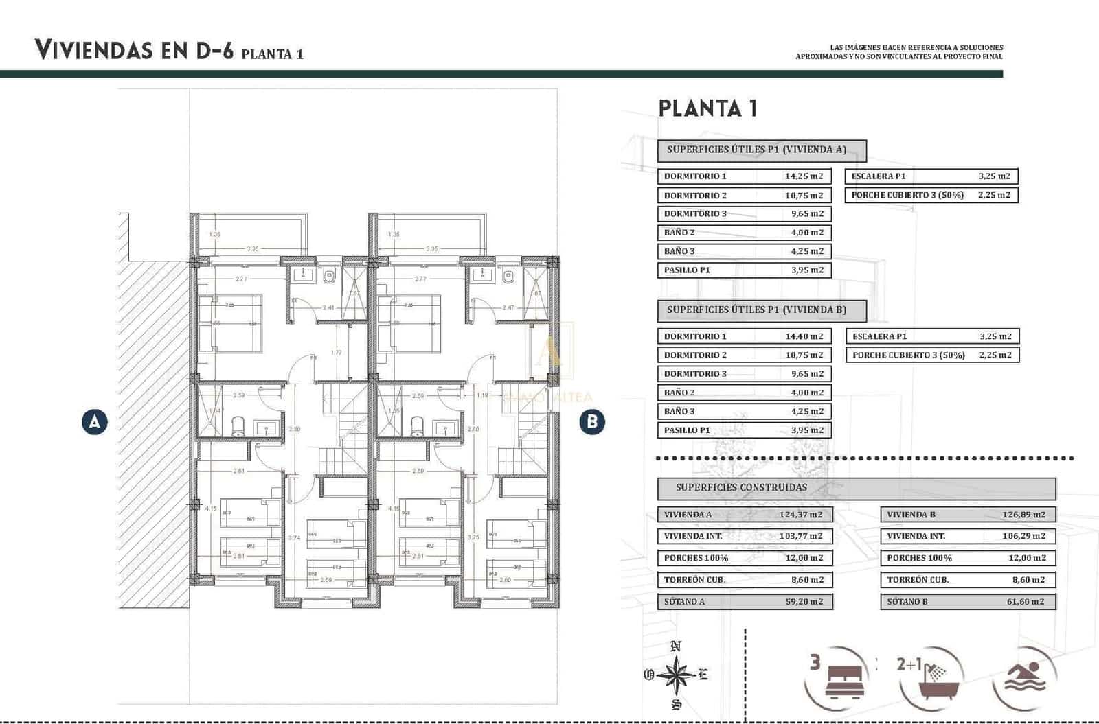 3 sypialnia Dom na sprzedaż w Bigastro z basenem - 250 000 € (Ref: 9581499)