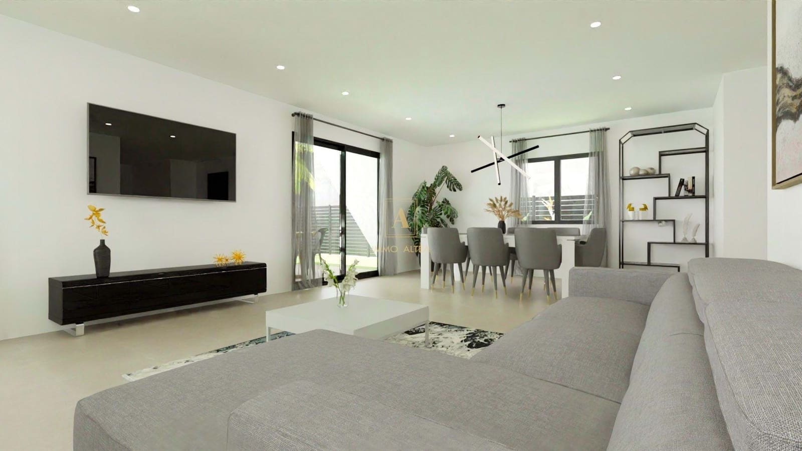 3 sypialnia Willa na sprzedaż w Monforte del Cid z basenem - 420 500 € (Ref: 9585338)